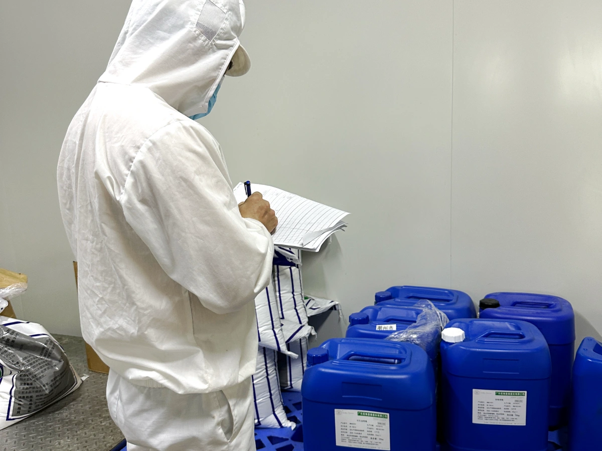 1.Trusted Candy Manufacturing Company, Raw Material Inspection (Inspection des matières premières)