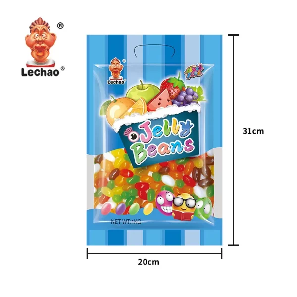 1KG Pack Jelly Beans In Bulk, Custom Color Jelly Beans-1