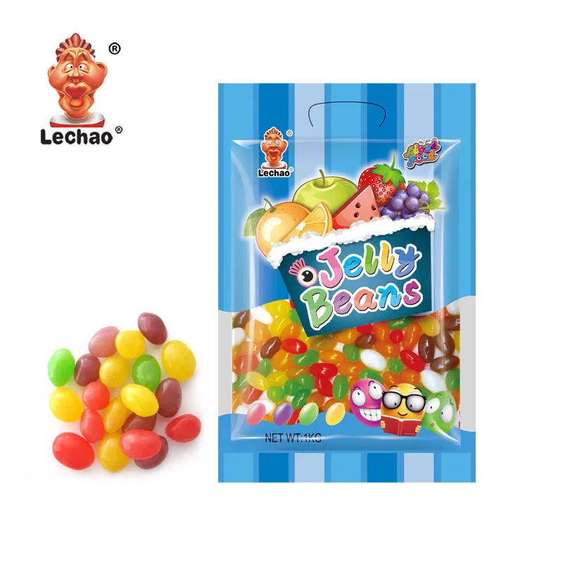 1KG Pack Jelly Beans In Bulk, Custom Color Jelly Beans-2
