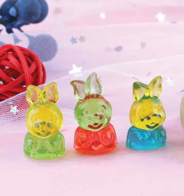 3D Rabbit Gummy Sweets Bulk Supply, Wholesale Soft Candies-2
