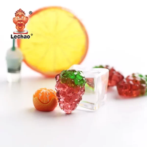 4D Grape Candy Gummies In Bulk, Wholesale Chewy Soft Candy-4