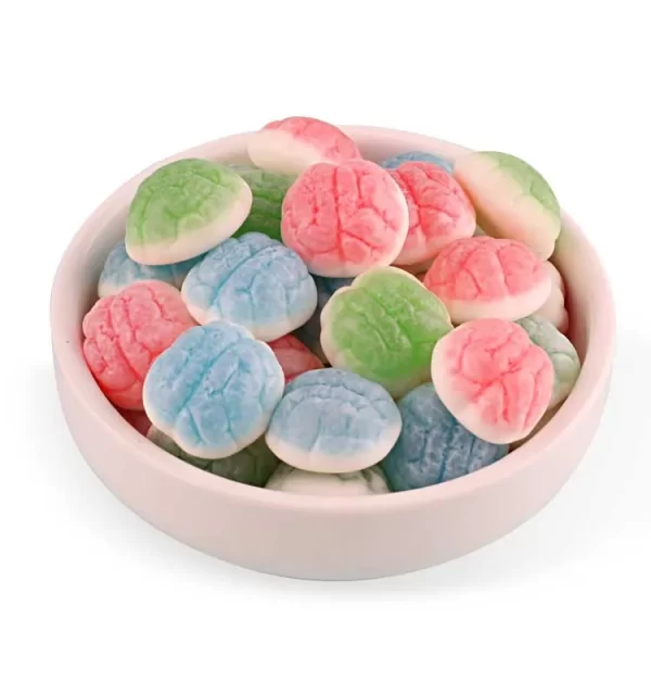 Brain Shape Bulk Chewy Candy, Jam Filled Gummy Candy-5