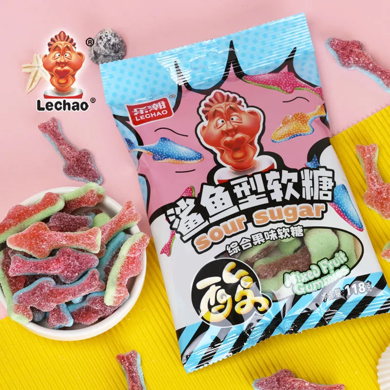 Fish Bulk Sour Gummy Candy, Gummy Shark Candy Wholesale-1