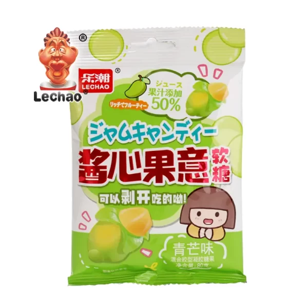 Fruit Gummy Candy Bulk, Wholesale Peelable Mango Candy-4