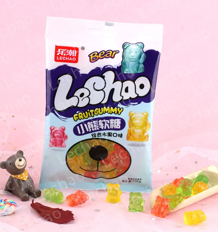 Fruity 3D Gummy Bears Bulk, Chewy Gummy Sweets Wholesale-1