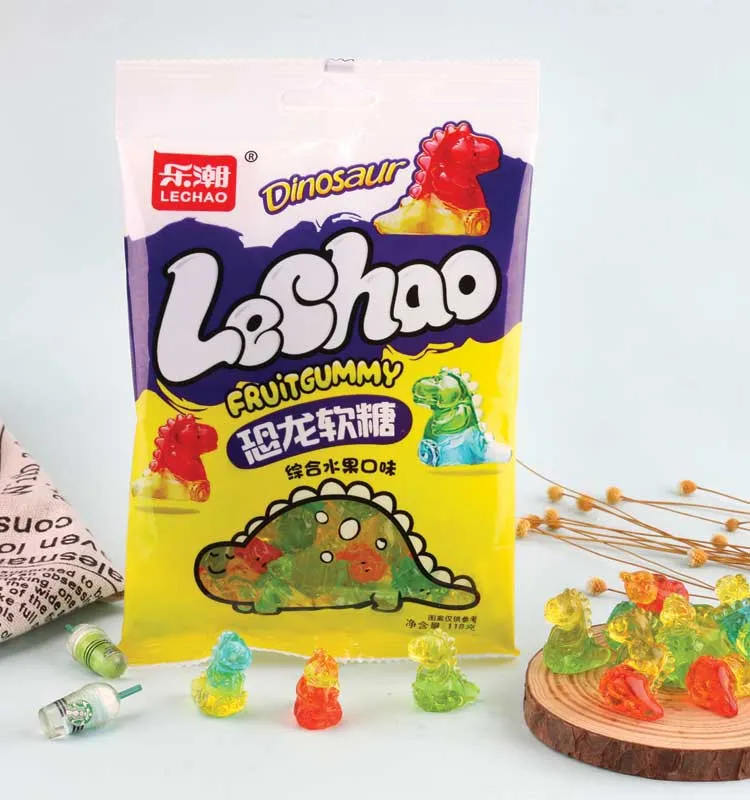 Fun 4D Dinosaur Gummy Candy Bulk, Wholesale Chewy Candy-1