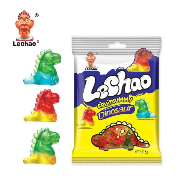 Fun 4D Dinosaur Gummy Candy Bulk, Wholesale Chewy Candy-5
