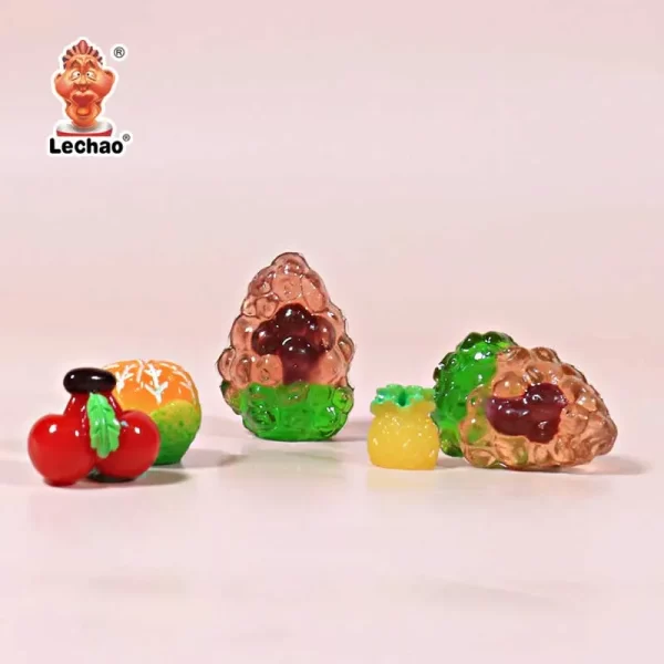 Grape Jam Filled Gummy Candy In Bulk, Fruit Gummy Wholesale-5