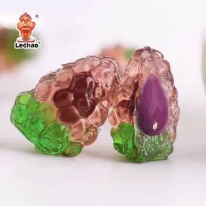 Grape Jam Filled Gummy Candy In Bulk, Fruit Gummy Wholesale-7