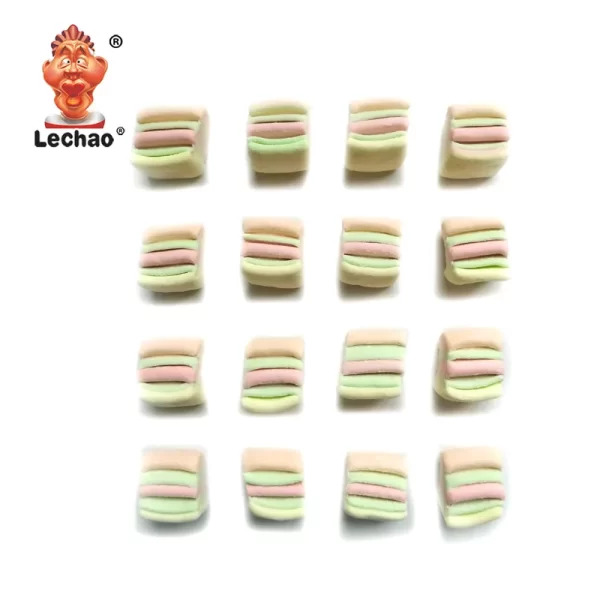 Hamburger Shape Custom Marshmallows, Bulk Buy Marshmallows-1