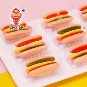 Hotdog Gummy Bulk Candy, Playful Gummy Candy Wholesale-6