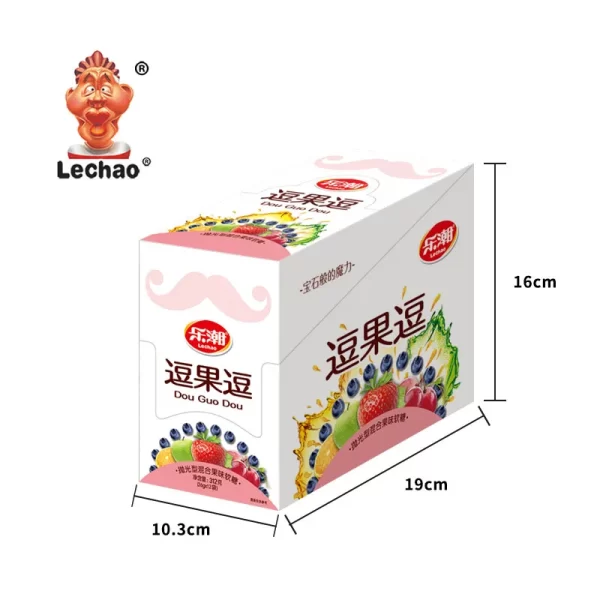 LeChao Colorful Bulk Candy Jelly Beans, Chewy Candies Wholesale-2