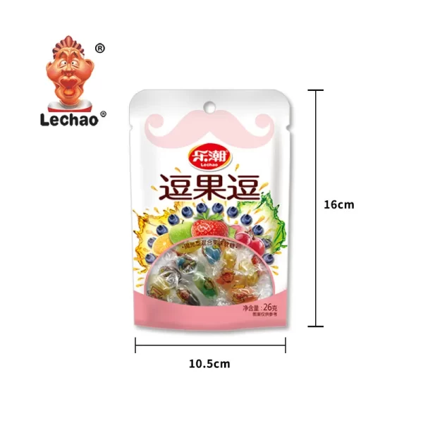 LeChao Colorful Bulk Candy Jelly Beans, Chewy Candies Wholesale-3