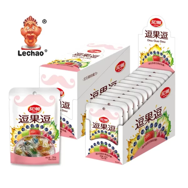 LeChao Colorful Bulk Candy Jelly Beans, Chewy Candies Wholesale-4