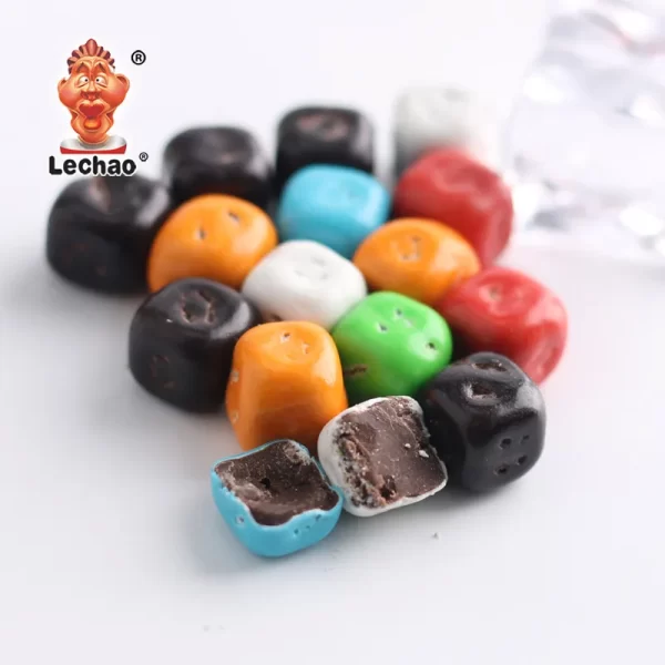 LeChao Cube Shape Wholesale Chocolate Candy In Box Pack-5
