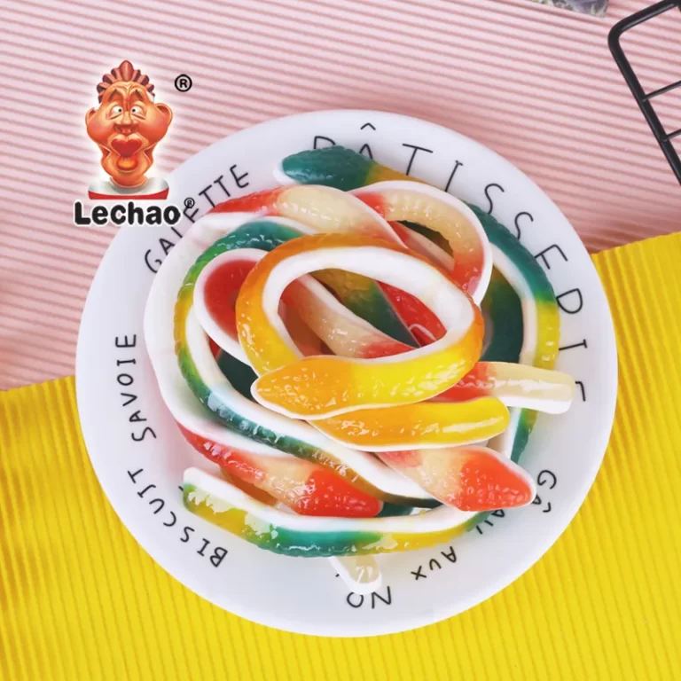 LeChao Fruity Gummy Snakes Bulk, Playful Gummies Wholesale-1
