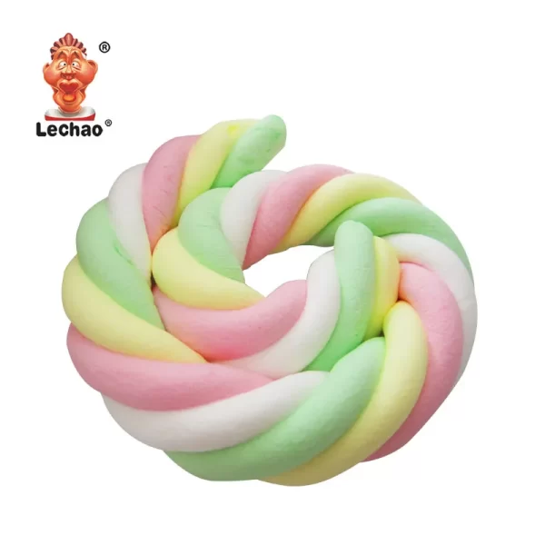 LeChao Long Marshmallow Twists Bulk, Marshmallows Wholesale-5