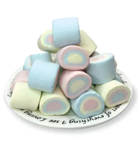 LeChao Multicolor Marshmallows Bulk, Support Custom Package-1