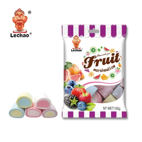 LeChao Multicolor Marshmallows Bulk, Support Custom Package-5