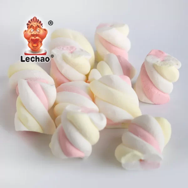 LeChao Rainbow Twist Marshmallows Wholesale 500g Bulk Pack-3