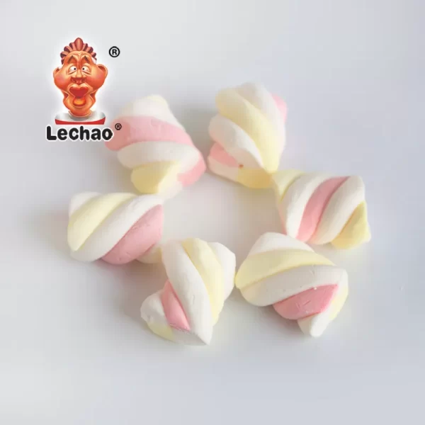 LeChao Rainbow Twist Marshmallows Wholesale 500g Bulk Pack-4