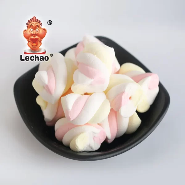 LeChao Rainbow Twist Marshmallows Wholesale 500g Bulk Pack-5
