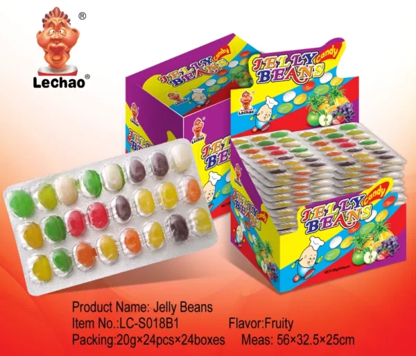 LeChao Wholesale Jelly Beans, Fruity Chewy Candy In Bulk-5