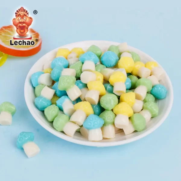 Mushroom Shape Gummy Candy Wholesale, Bulk Chewy Candy-2