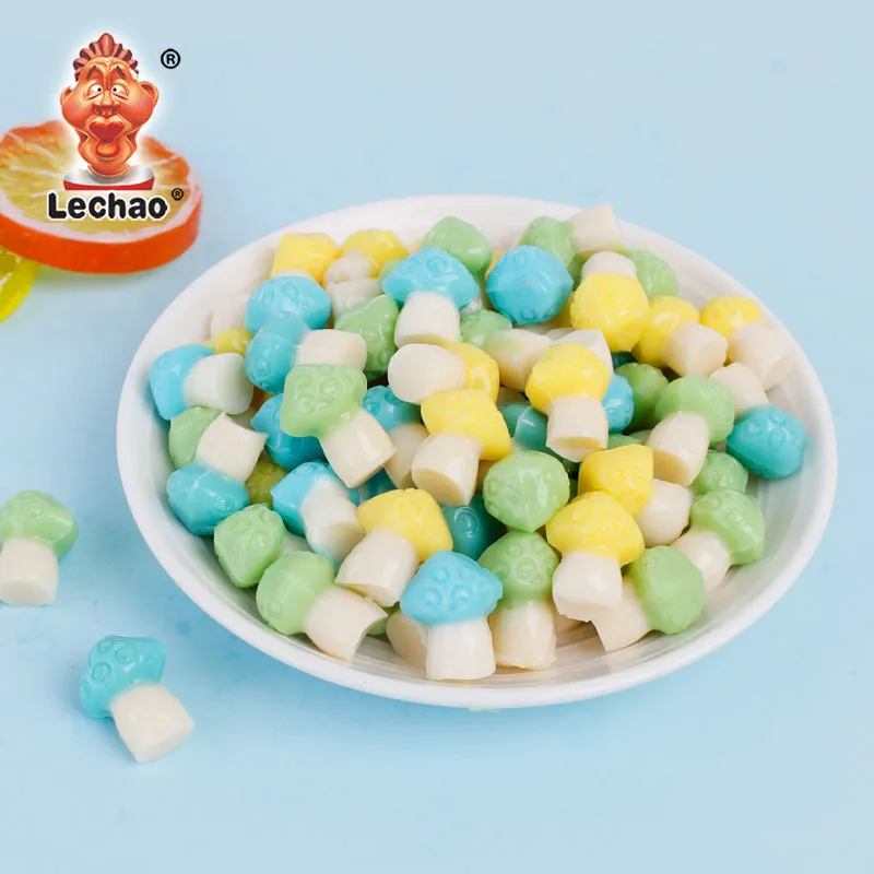 Mushroom Shape Gummy Candy Wholesale, Bulk Chewy Candy-2