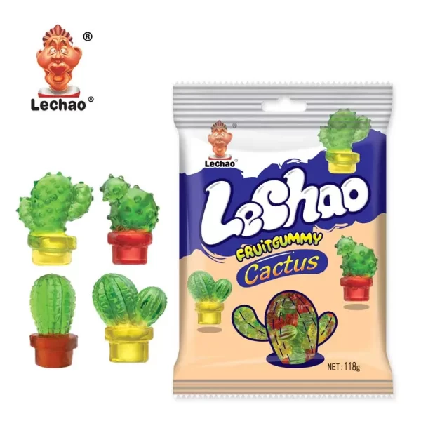 Novelty 4D Cactus Gummies Bulk, Gummy Candy Wholesale-5