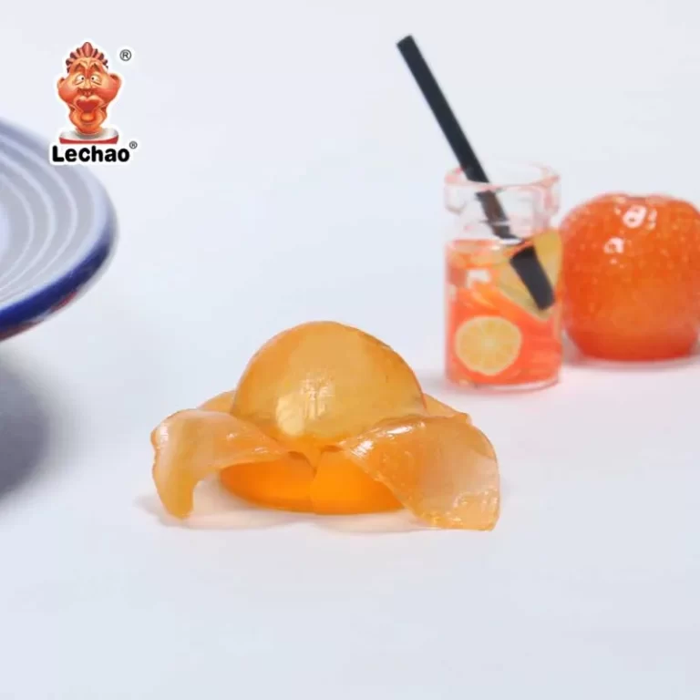 Orange Flavor Peeling Jelly Candy Bulk, Soft Candy Wholesale-2