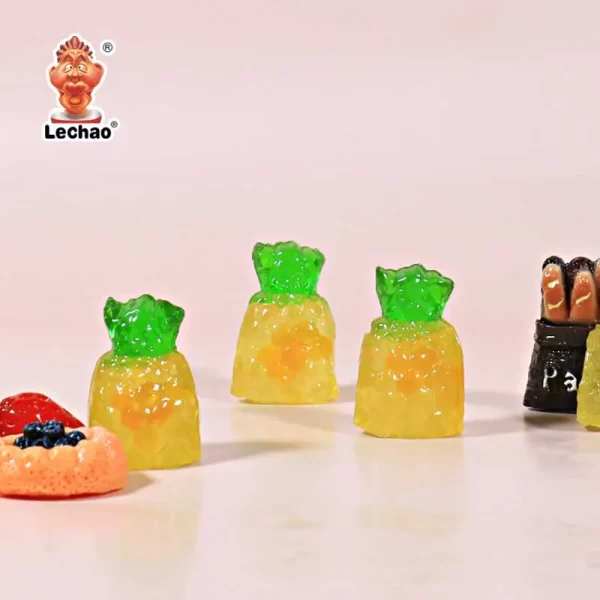 Pineapple Gummies In Bulk, Jelly Filled Candies Wholesale-4