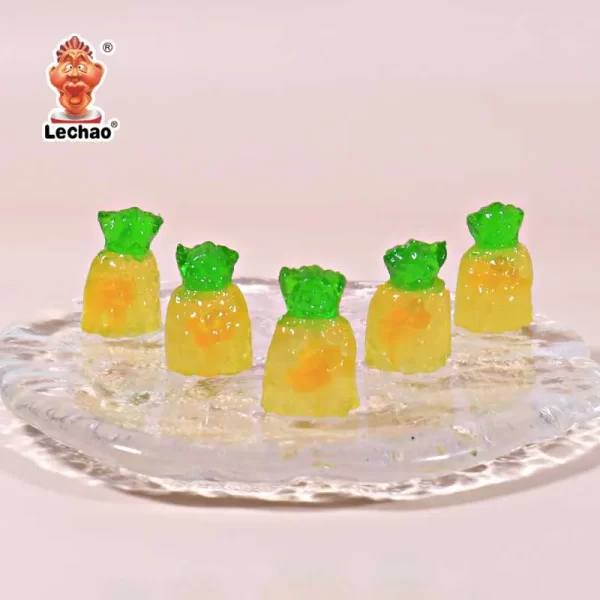 Pineapple Gummies In Bulk, Jelly Filled Candies Wholesale-5