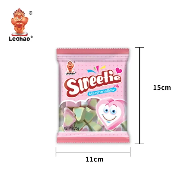 Soft Heart Shape Marshmallow In Bulk, Fluffy Candy Wholesale-4