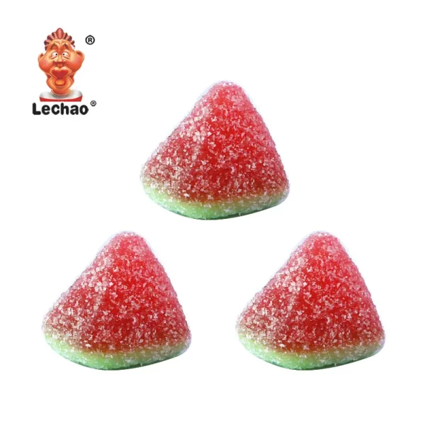 Sugar Coated Watermelon Gummies Bulk, Jelly Candy Wholesale-6