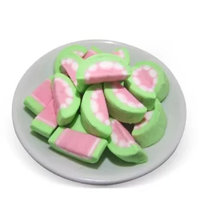 Watermelon Shape Vegan Marshmallows Wholesale In 10g Pack-1