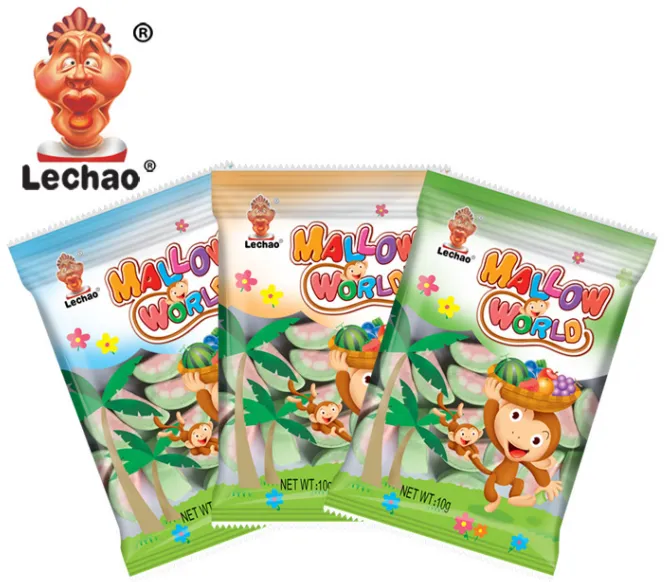 Watermelon Shape Vegan Marshmallows Wholesale In 10g Pack-3