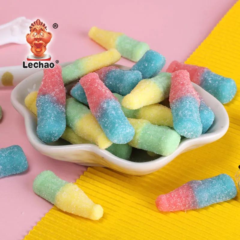 Bottle Shape Sour Gummy Candy Wholesale, Jelly Candy In Bulk-2