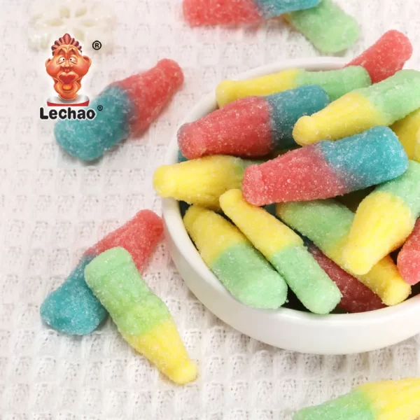 Bottle Shape Sour Gummy Candy Wholesale, Jelly Candy In Bulk-4
