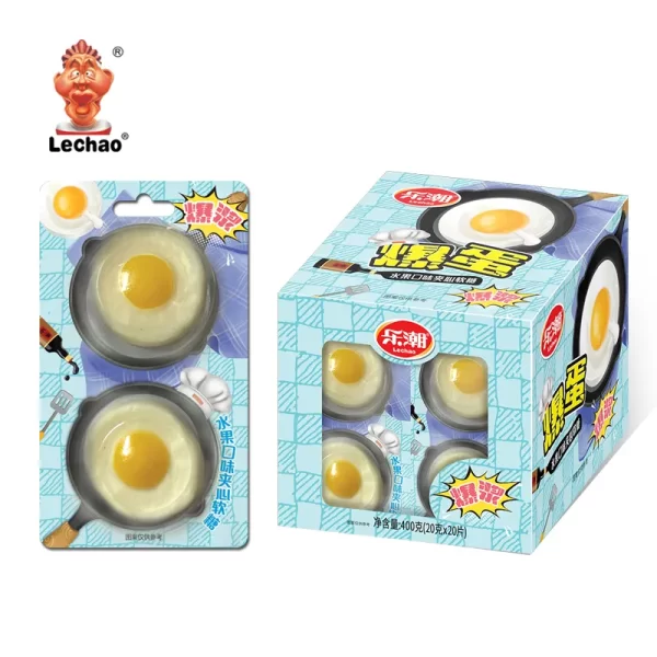 Buy Gummies In Bulk, Jam Filled Egg Gummy Candy Wholesale-3