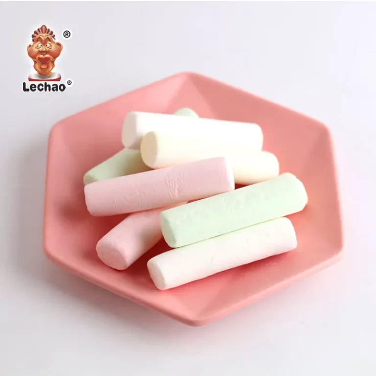 Kreide Form Bulk Candy Marshmallow, lange Marshmallow Bites-2