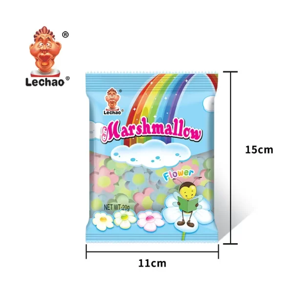 Flower Marshmallows In Bulk, LeChao Custom Made Marshmallows-1