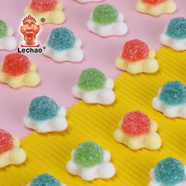 Fruity Sour Gummy Turtles Candy Bulk, Wholesale Chewy Candy-3