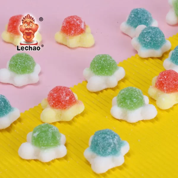 Fruity Sour Gummy Turtles Candy Bulk, Wholesale Chewy Candy-4
