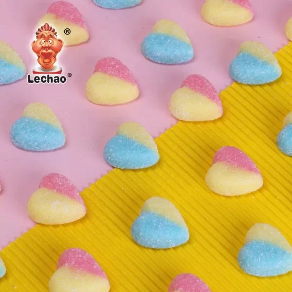 Heart Shaped Sour Gummy Candy In Bulk, Purchase Soft Candy-3