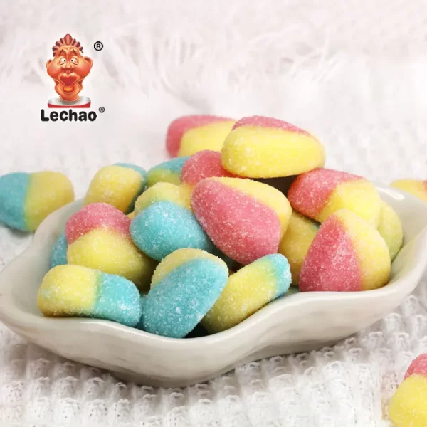 Heart Shaped Sour Gummy Candy In Bulk, Purchase Soft Candy-4