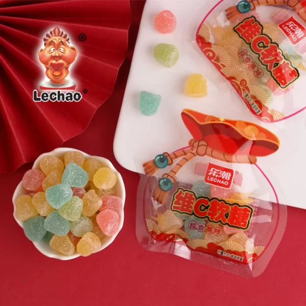 LeChao Bulk Assorted Gummy Candy With Added Vitamin C-2