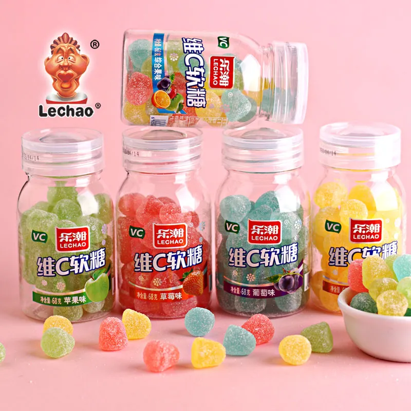 LeChao Bulk Assorted Gummy Candy With Added Vitamin C-6