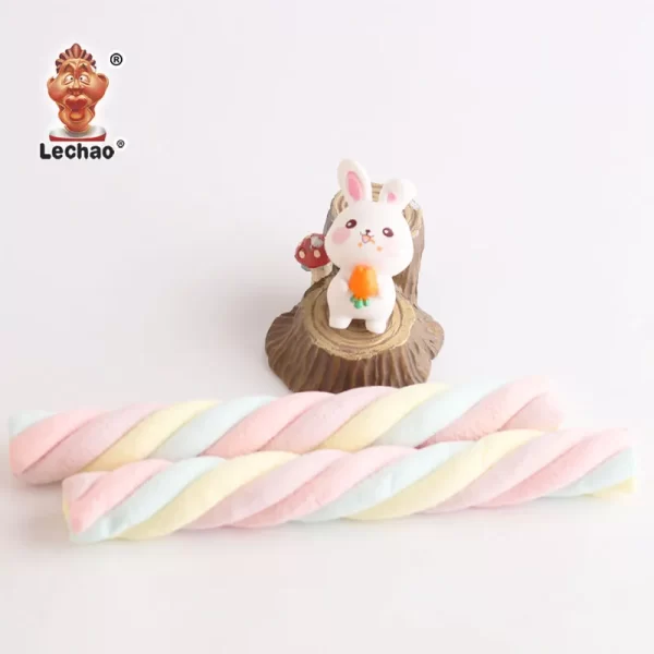 LeChao Marshmallow Twists Wholesale, Custom Marshmallows-1