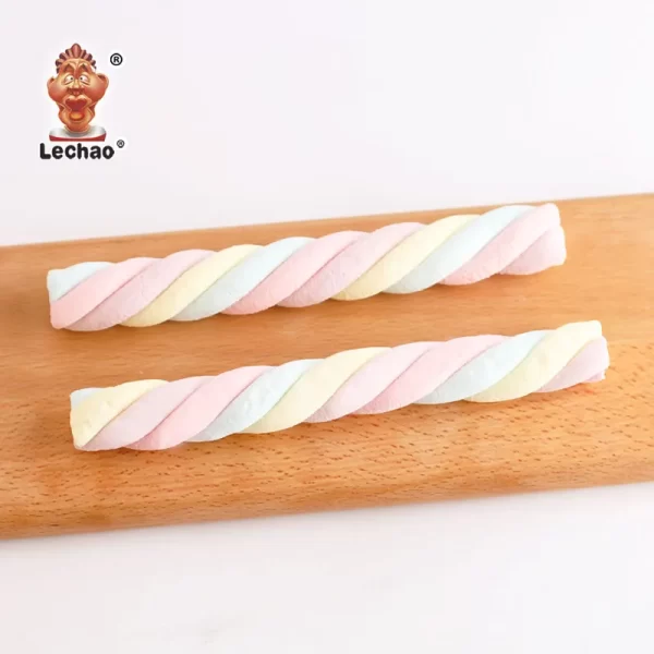 LeChao Marshmallow Twists Wholesale, Custom Marshmallows-3